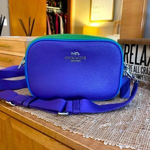 Color Block Coach Purse